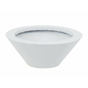 EUROPALMS LEICHTSIN BOWL-15, shiny-white