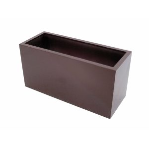 Europalms Plantenbak - LEICHTSIN CUBE-50, glanzend bruin