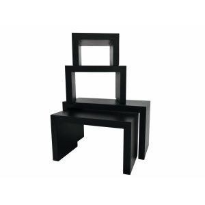 EUROPALMS LEICHTSIN DECO TABLES, black