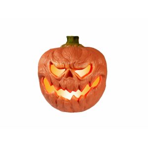Europalms Halloween pumpkin with LED light, 18cm