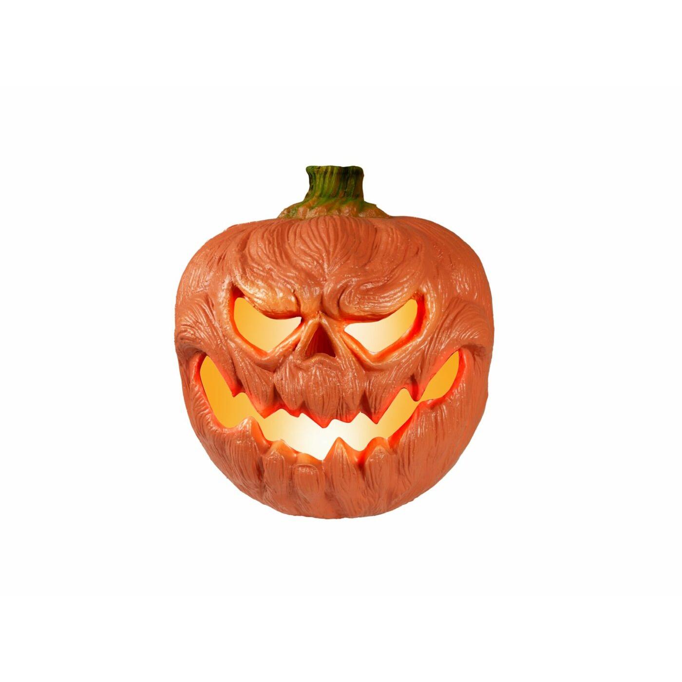 Europalms Halloween pumpkin with LED light, 18cm