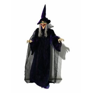 Europalms Halloween figure witch, animated 175cm