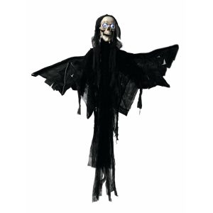 Europalms Halloween figure Angel, animated 165cm