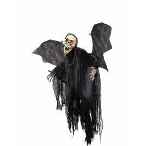 Europalms Halloween bat ghost, with Light effect, 85cm