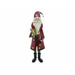 EUROPALMS Kerstman, Metaal, 195cm, rood