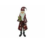 EUROPALMS Kerstman, Metaal, 150cm, Rood