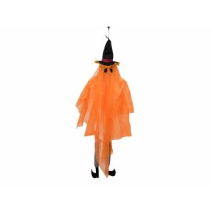 Europalms Halloween decoration ghost mer hoed and Light effect, 150cm