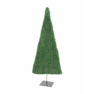 EUROPALMS Fir tree, flat, light green, 150cm