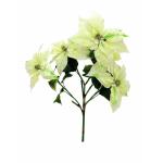 EUROPALMS Kerstster, crème, 60cm