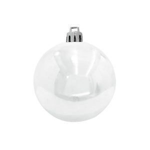 EUROPALMS Deco Ball 10cm, white 4x