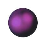 EUROPALMS Deco bol 3,5cm, paars, metallic 48x