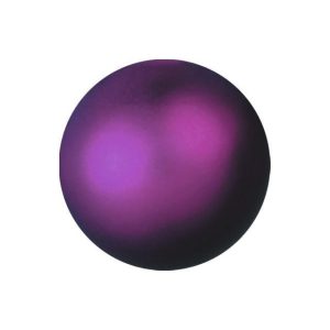 EUROPALMS Deco Ball 3,5cm, violet, metallic 48x