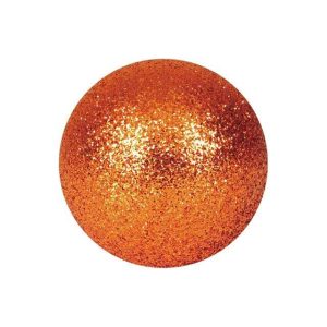 EUROPALMS Deco Ball 3,5cm, copper, glitter 48x