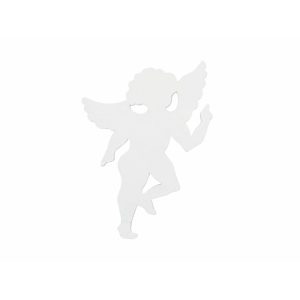 EUROPALMS Silhouette Angel, white, 60cm