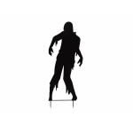 EUROPALMS Silhouet Metaal Zombie Man, 135cm