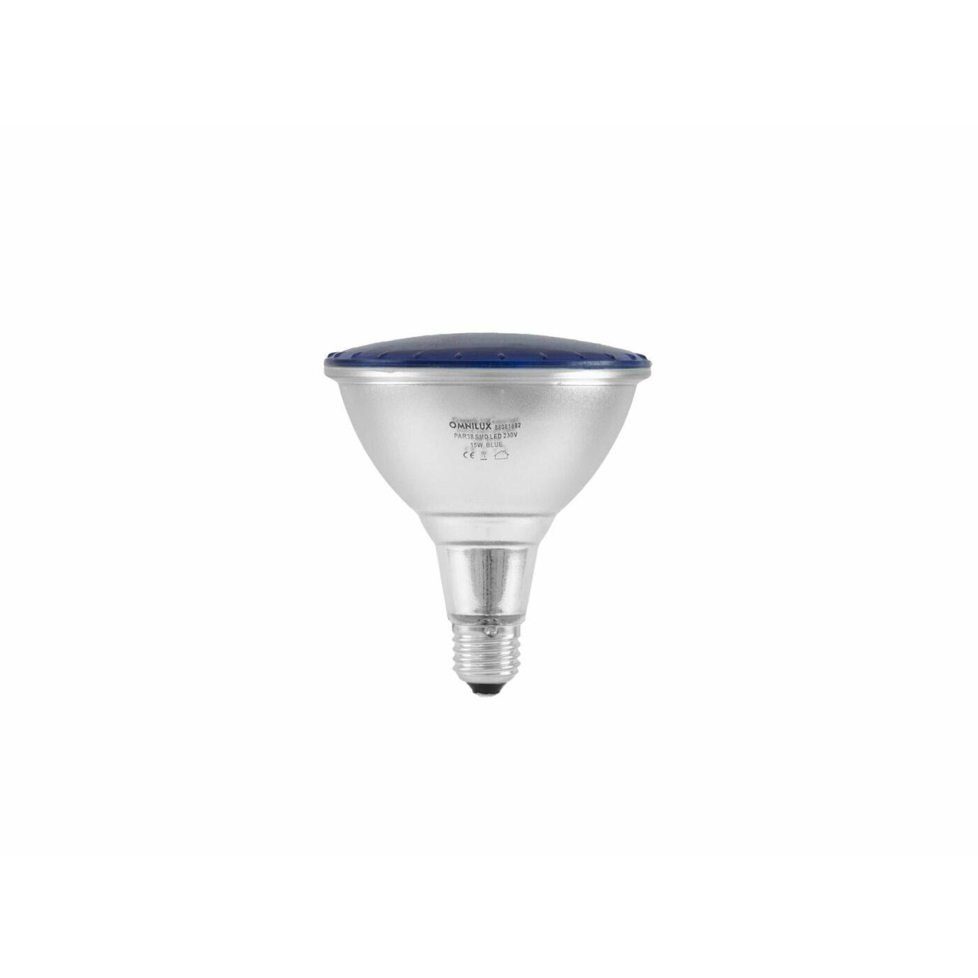 OMNILUX PAR-38 230V SMD 15W E-27 LED blue