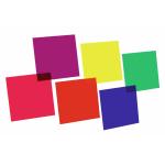 EUROLITE Color-Foil Set 24x24cm,six colors