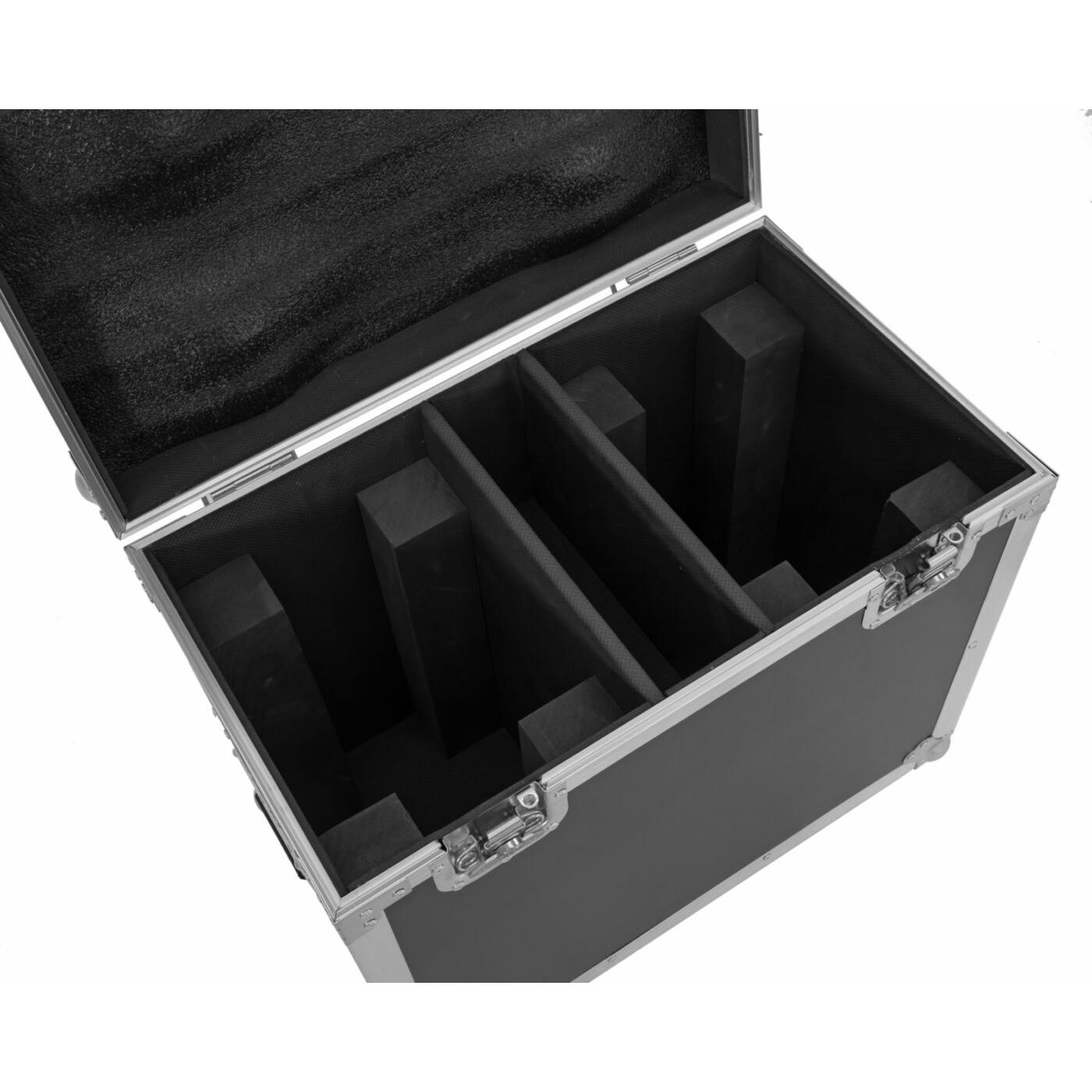 ROADINGER Flightcase 2x TMH-W400 with wheels - Image 4