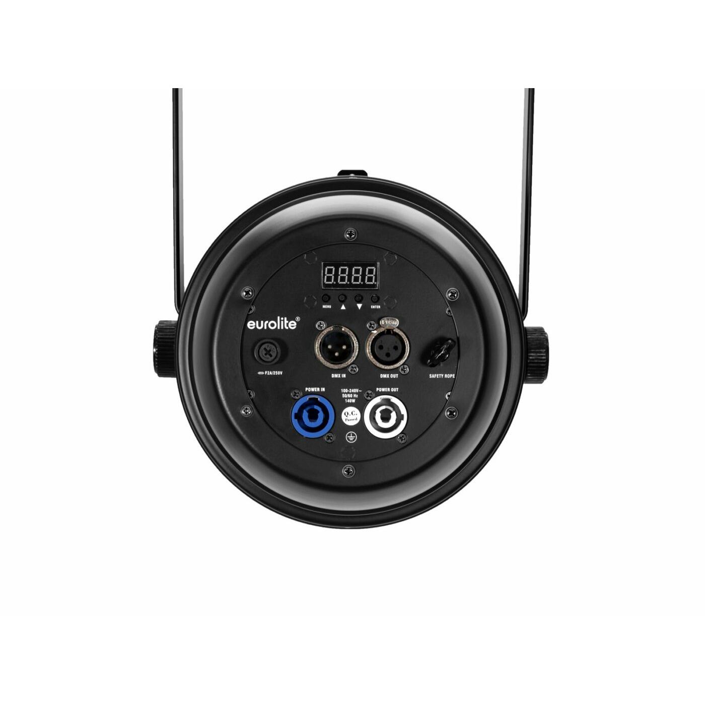 EUROLITE LED PAR-64 COB RGBW 120W Zoom bk MK2 - Image 2