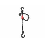 SAFETEX Chain Sling 1leg with clevis shortening clutches locked 1m WLL2000kg