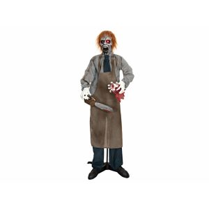 EUROPALMS Halloween Figure Zombie with chainsaw