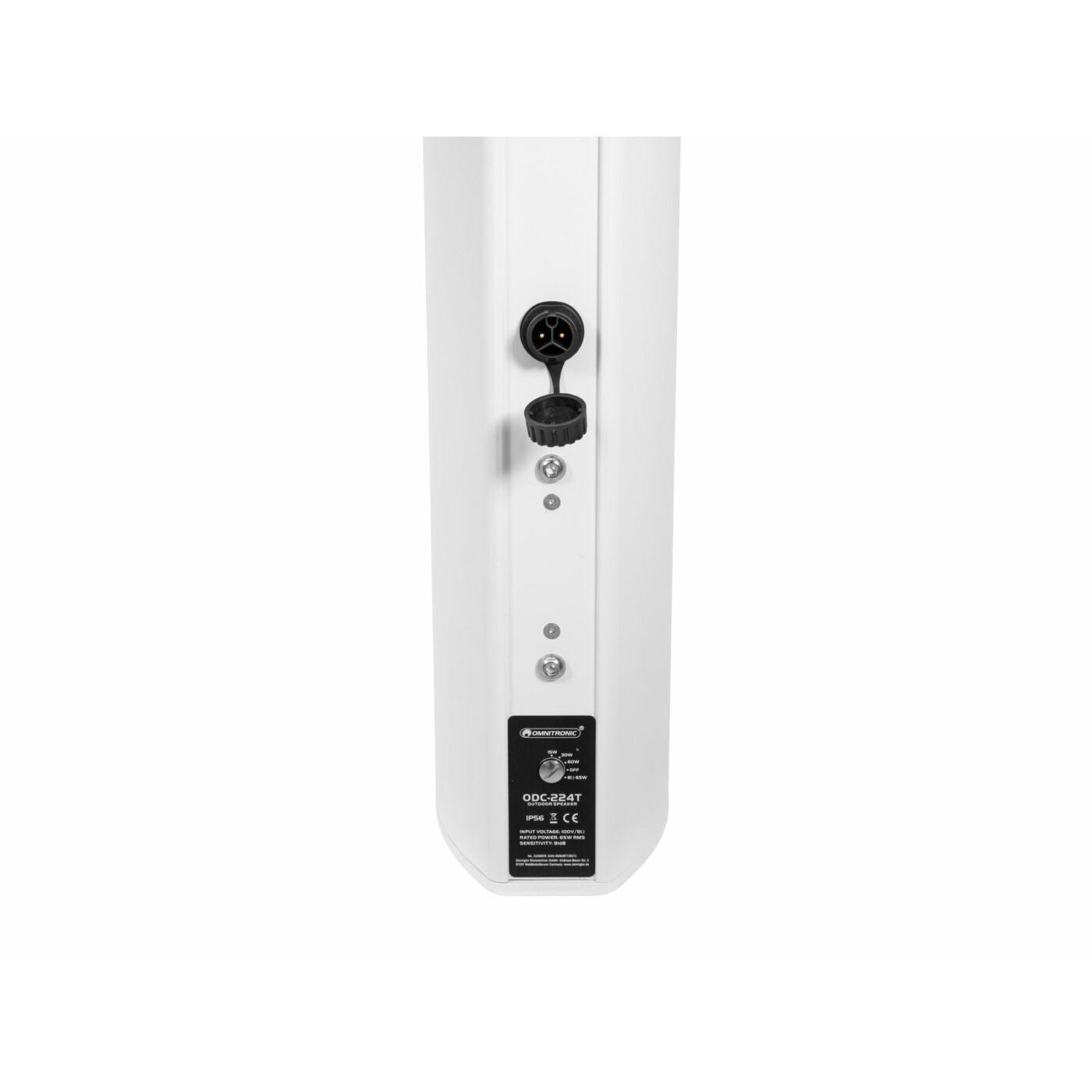 OMNITRONIC ODC-224T Outdoor Column Speaker white - Image 3