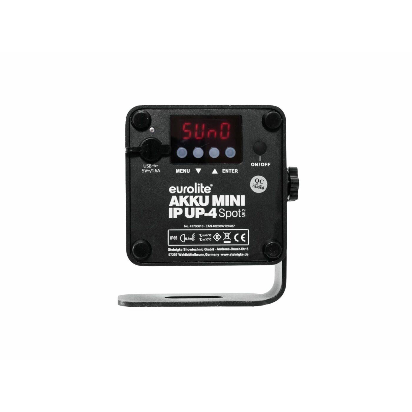 EUROLITE AKKU Mini IP UP-4 QCL Spot MK2 - Image 3