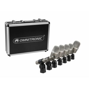 OMNITRONIC MIC 77-7LMH MK2 Drum Microphone Set