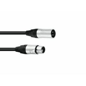 SOMMER CABLE XLR cable 3-pin 10m bk Neutrik NEW VERSION