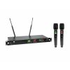 OMNITRONIC UHF-602 2-channel Wireless Mic System 823-832/863-865 MHz