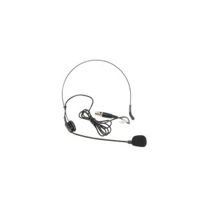 OMNITRONIC UHF E-FLEX Headset Microphone black