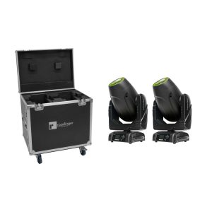 FUTURELIGHT Set 2x DMH-380 + Case with wheels