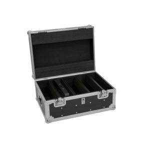 ROADINGER Flightcase 4x IP PIX Strobe RGB CW+WW
