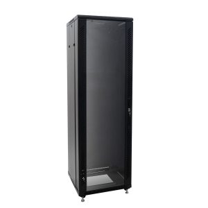 ROADINGER SSC-28 Steel Cabinet with Glass Door 28U