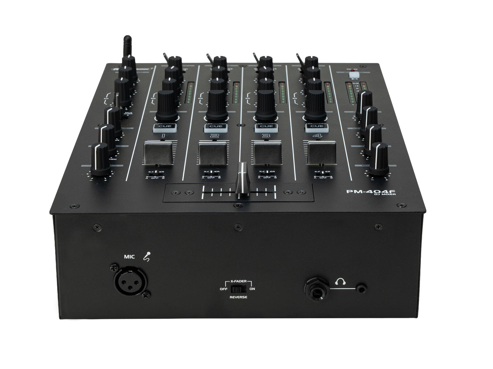 OMNITRONIC PM-404F 4-channel DJ Mixer with Filter and Bluetooth - Afbeelding 5