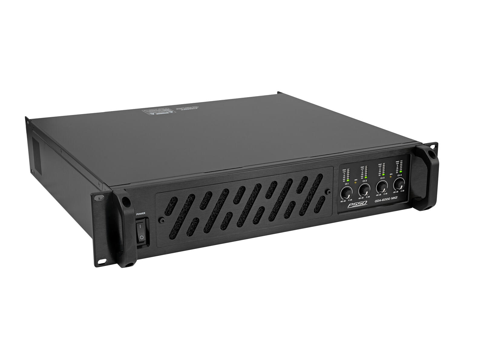 PSSO QDA-6000 MK2 4-channel Amplifier - Afbeelding 2