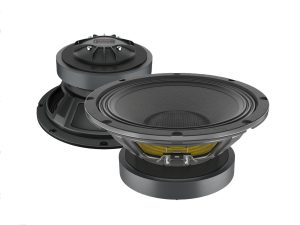 LAVOCE CSF082.00K-4 8" Coaxial Speaker, Ferrite Magnet, Steel Basket Driver