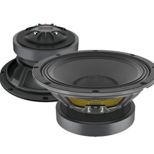 LAVOCE CSF082.00K-4 8" Coaxial Speaker, Ferrite Magnet, Steel Basket Driver