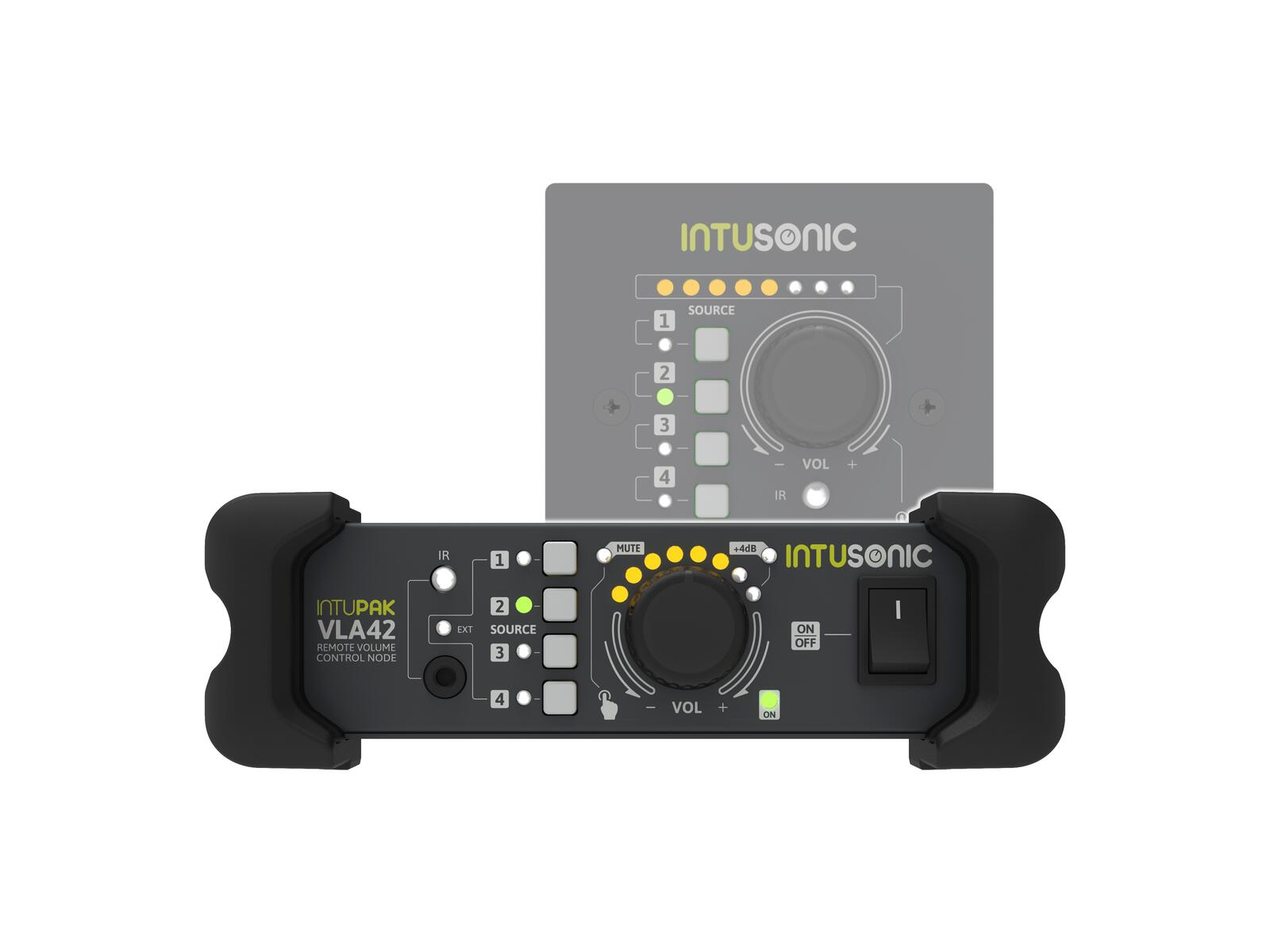 INTUSONIC VLA42 Remote Volume Controller 4-IN-1