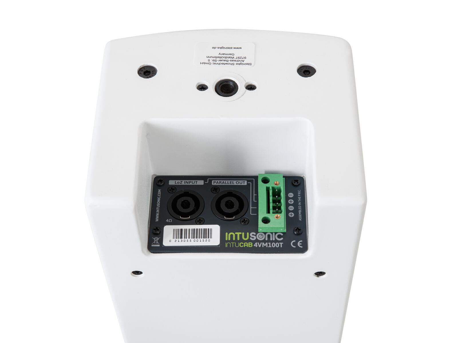 INTUSONIC 4VM100T 2-way Fullrange Column Array Speaker white - Afbeelding 5