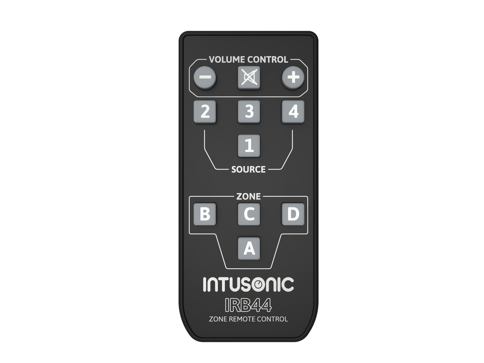 INTUSONIC HMA74 4-zone Audio Router - Afbeelding 5