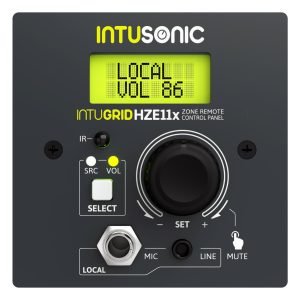 INTUSONIC HZE11+ Zone Remote Control Panel