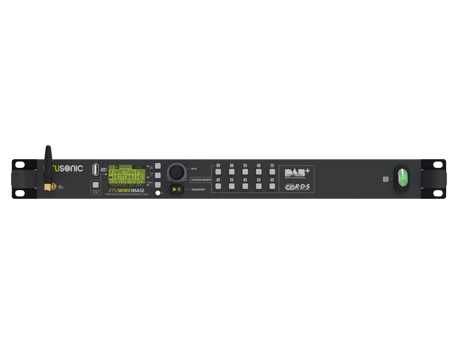 INTUSONIC NSA52 5-source Media Player with DAB+