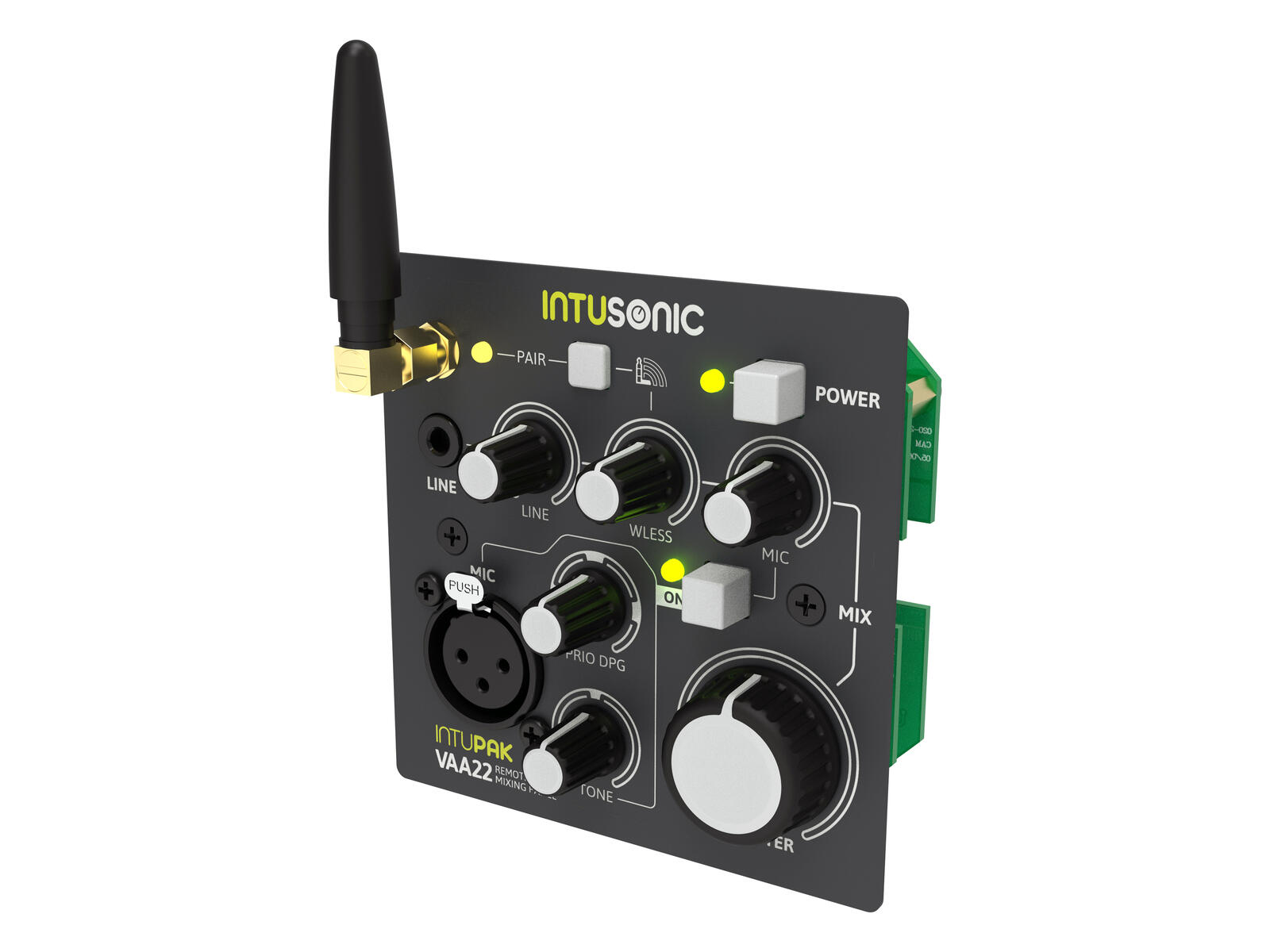 INTUSONIC VAA22 Mounting Preamplifier/Mixer - Afbeelding 2