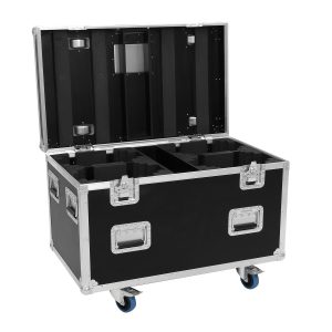 ROADINGER Flightcase HIGHLINE 4x LED IP TMH-H420 WASH