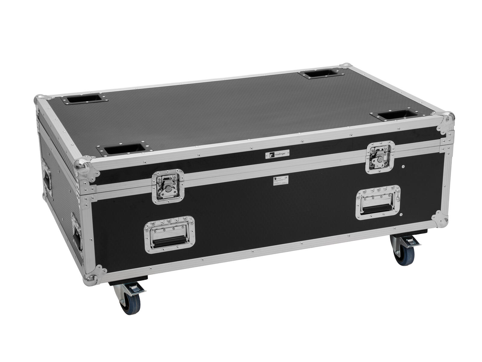 ROADINGER Flightcase PRO 4x LED BAR-8 SWING with wheels - Afbeelding 2