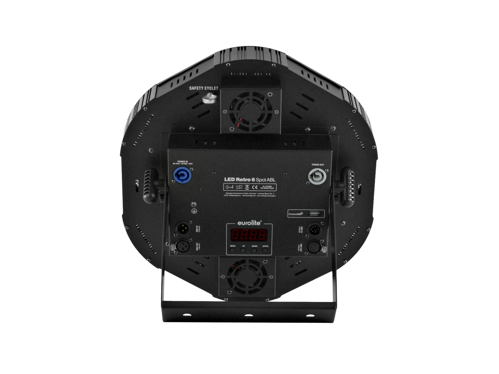 EUROLITE LED RETRO 6 Spot ABL - Afbeelding 3