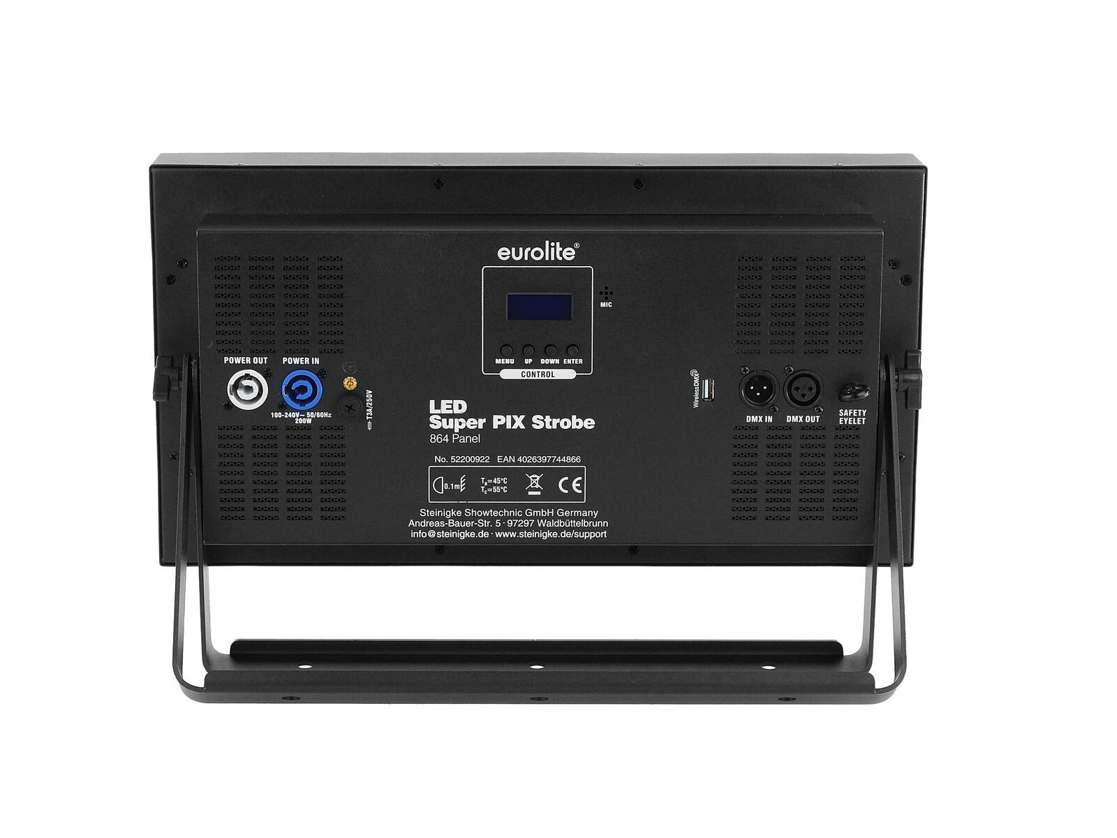 EUROLITE LED Super PIX Strobe 864 Panel - Afbeelding 3
