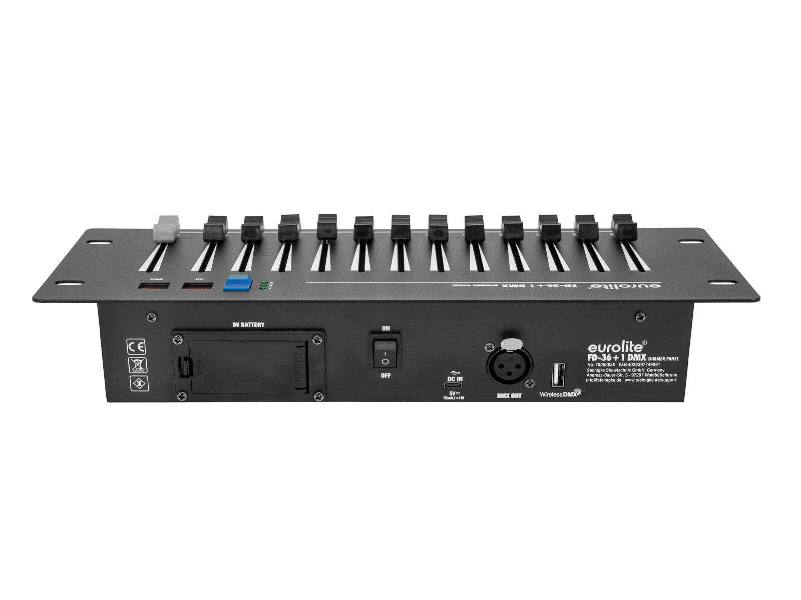 EUROLITE FD-36+1 DMX Dimmer Panel - Afbeelding 3